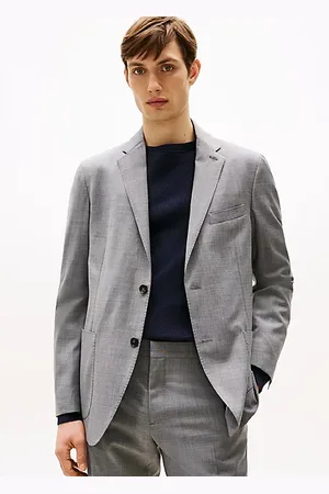 Tommy Hilfiger Wool Blend Single Breasted Blazer