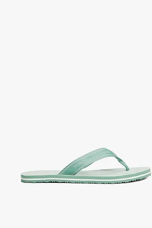 Tommy Hilfiger Stripe Logo Webbing Flip-Flops
