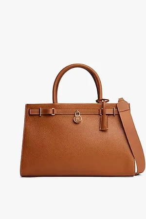 Tommy Hilfiger The American Icon Leather Tote Bag