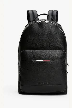 Tommy Hilfiger Metal Logo Pebble Grain Backpack
