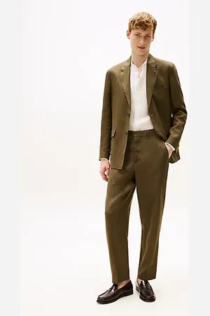 Tommy Hilfiger Regular Pure Linen Trousers
