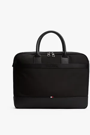 Tommy Hilfiger Metal Logo Travel Crossbody Laptop Bag