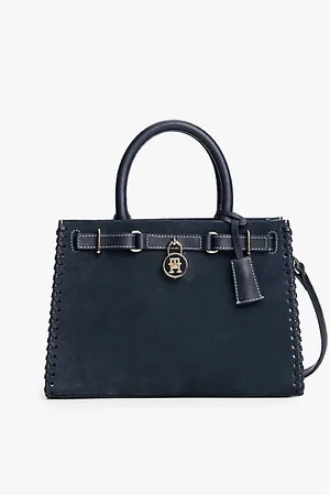 Tommy Hilfiger The American Icon Suede Tote Bag