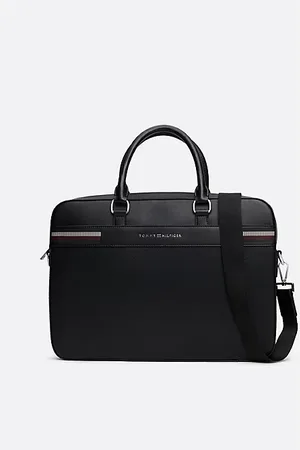 Tommy Hilfiger Corporate Mixed Texture Laptop Bag