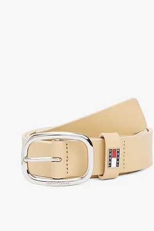 Tommy Hilfiger Oval Buckle Leather Belt