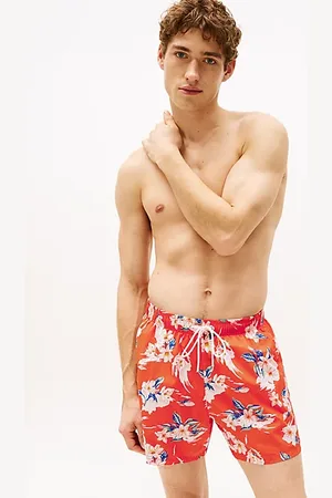 Tommy Hilfiger Print Mid Length Swim Trunks