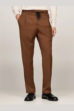Tommy Hilfiger Drawstring Waist Slim Fit Trousers