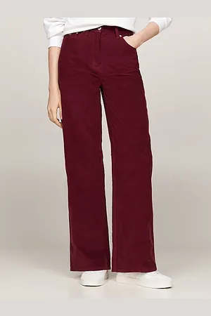 Tommy Hilfiger Fine Corduroy Wide Leg Trousers