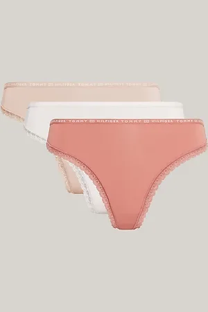 Tommy Hilfiger 3-Pack Floral Lace Thongs