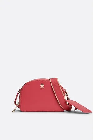 Tommy Hilfiger TH Monogram Half Moon Crossover Bag