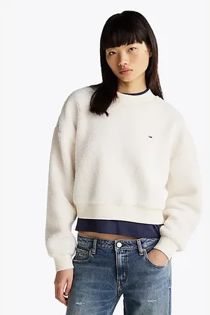 Tommy Hilfiger Teddy Fleece Oversized Sweatshirt