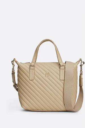 Tommy Hilfiger TH Monogram Quilted Tote