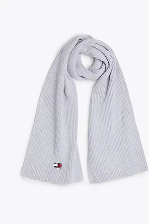 Tommy Hilfiger Heritage Badge Rib-Knit Scarf