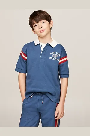 Tommy Hilfiger Hilfiger Monotype Contrast Stripe Regular Polo