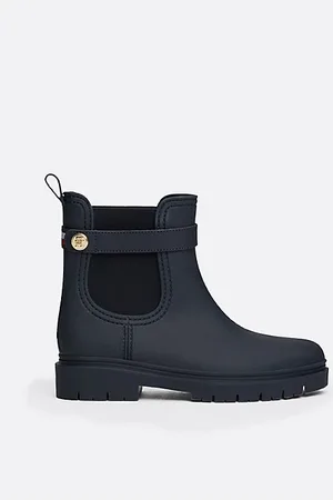 Tommy Hilfiger Stud Rubber Cleat Rain Boots
