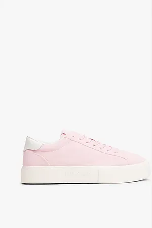 Tommy Hilfiger Embossed Logo Platform Trainers