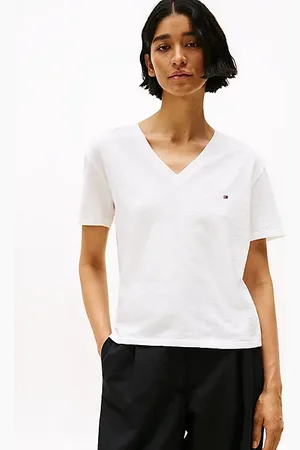 Tommy Hilfiger Textured V-Neck T-Shirt