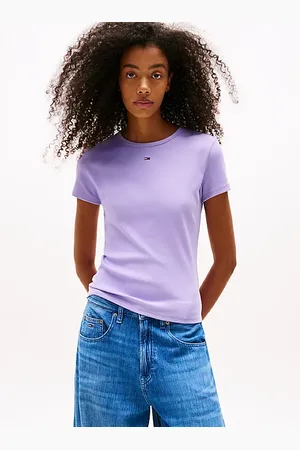 Tommy Hilfiger Ribbed Slim Round Neck T-Shirt