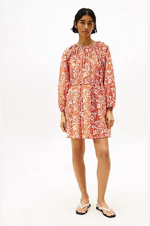 Tommy Hilfiger Oversized Mini Dress With Silk