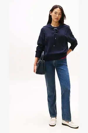 Tommy Hilfiger Mid Rise Straight Leg Jeans
