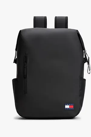 Tommy Hilfiger Mesh Back Rubberised Logo Backpack