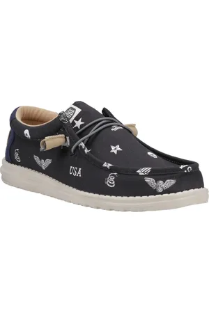 Hey dude Wally Stars N Skulls 100% Cotton Men