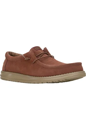 Hey dude Wally Suede Suede Men