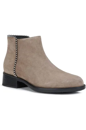 Geox Resia 100% Leather Bovine Suede Women