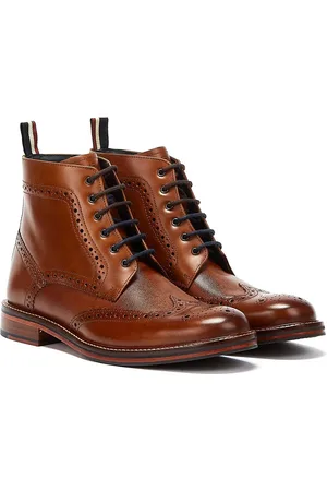 Ben Sherman Alfred Brogue Leather Men