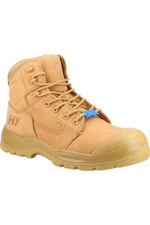 Hard Yakka Legend Leather Wheat Safety Boots