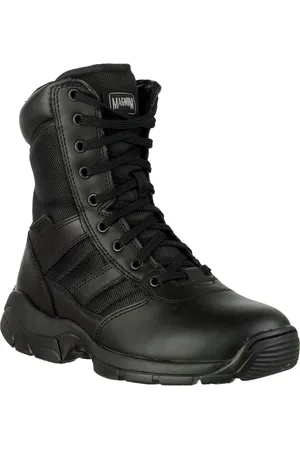Magnum Panther 8.0 Side-Zip Leather/Nylon Safety Boots