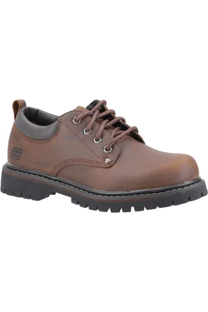 Skechers Mens Tom Cats 6618-Cdb Dark Lace Up Shoe