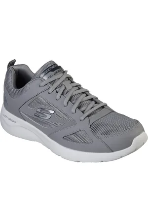 Skechers Mens Dynamight 2.0 Sk58363-Gry Lace Up Shoe