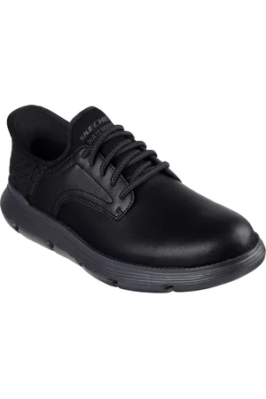 Skechers Mens Garza Carlyn 205278-Bbk Slip on Shoe