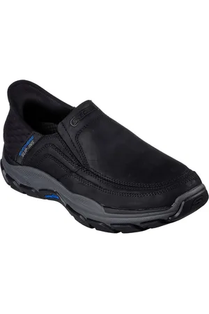 Skechers Mens Respected Elgin 204810-Blk Slip on Shoe