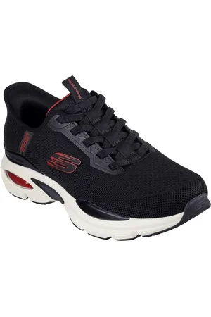 Skechers Mens Skech-Air Ventura Vanderway 232447-Bkrd Slip on Shoe