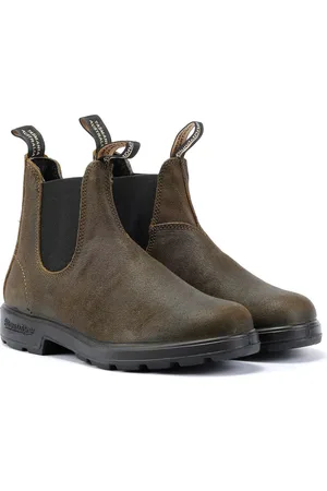 Blundstone Originals Suede Olive Boots