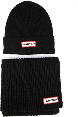 Hunter Jura Beanie Hat & Scarf Boxset Acrylic