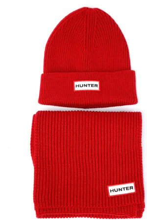 Hunter Jura Beanie Hat & Scarf Boxset Acrylic