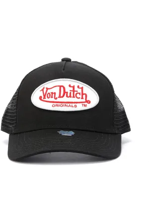 Von Dutch Trucker Cotton Black Caps