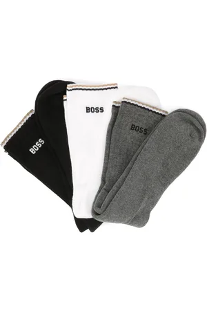 HUGO BOSS 3 Pack Rib Stripe Cotton Men