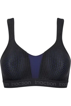 TriAction Women's Extreme Lite N Ex Sports bra non-wired, Grey