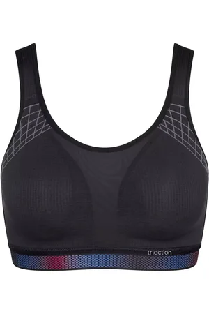 Triumph Minimizer sports bra - Black 070 - Triaction Cardio Flow - Unterwäsche für Frauen