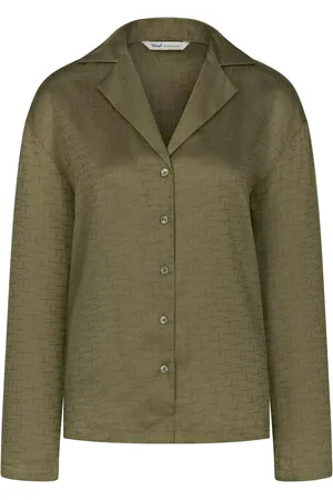 Triumph Long-sleeve top - Green 16 - Silky Sensuality - Homewear für Frauen