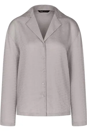 Triumph Long-sleeve top - Grey 12 - Silky Sensuality - Homewear für Frauen