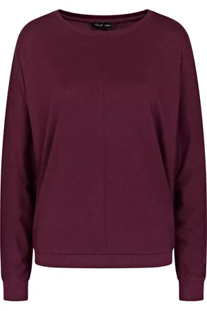 Triumph Long-sleeve top - Eggplant 08 - Cozy Comfort - Homewear für Frauen