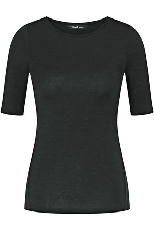Triumph Short-sleeve top - Black 000M - Beauty Layers - Homewear für Frauen