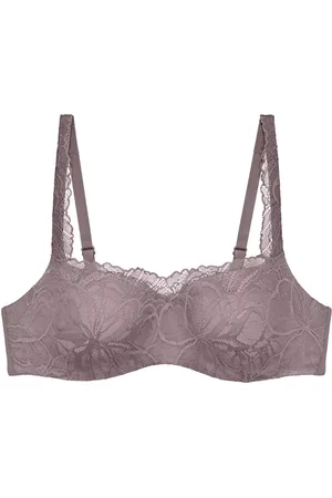Triumph Balconette bra - Grey 070 - Body Make-up Illusion Lace - Unterwäsche für Frauen
