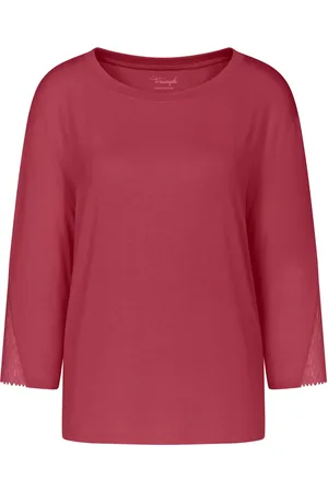 Triumph Pyjama top - Pink 0040 - Aura Spotlight - Homewear für Frauen