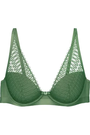 Triumph Wired padded bra - Green 32A - Aura Spotlight - Unterwäsche für Frauen